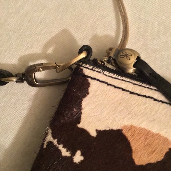 NWT Hobo Darcy Cow Print Crossbody Bag - Picture 4 of 12